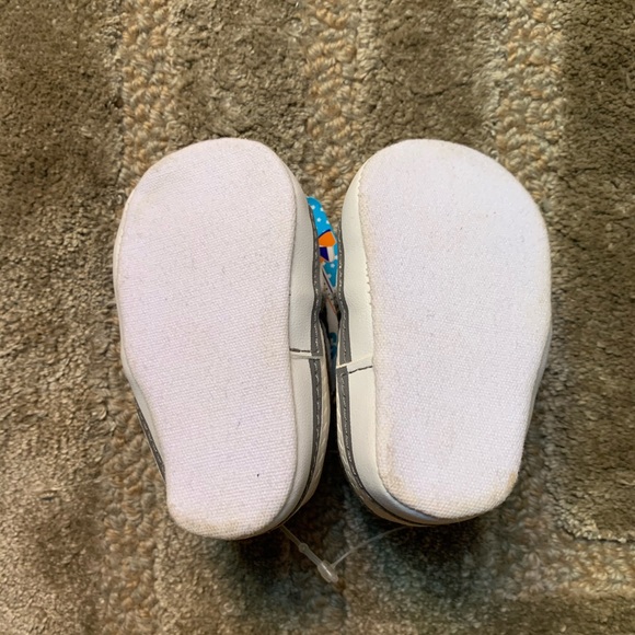 STEPPING STONES - Woven infant sneakers White Grey - Picture 2 of 3